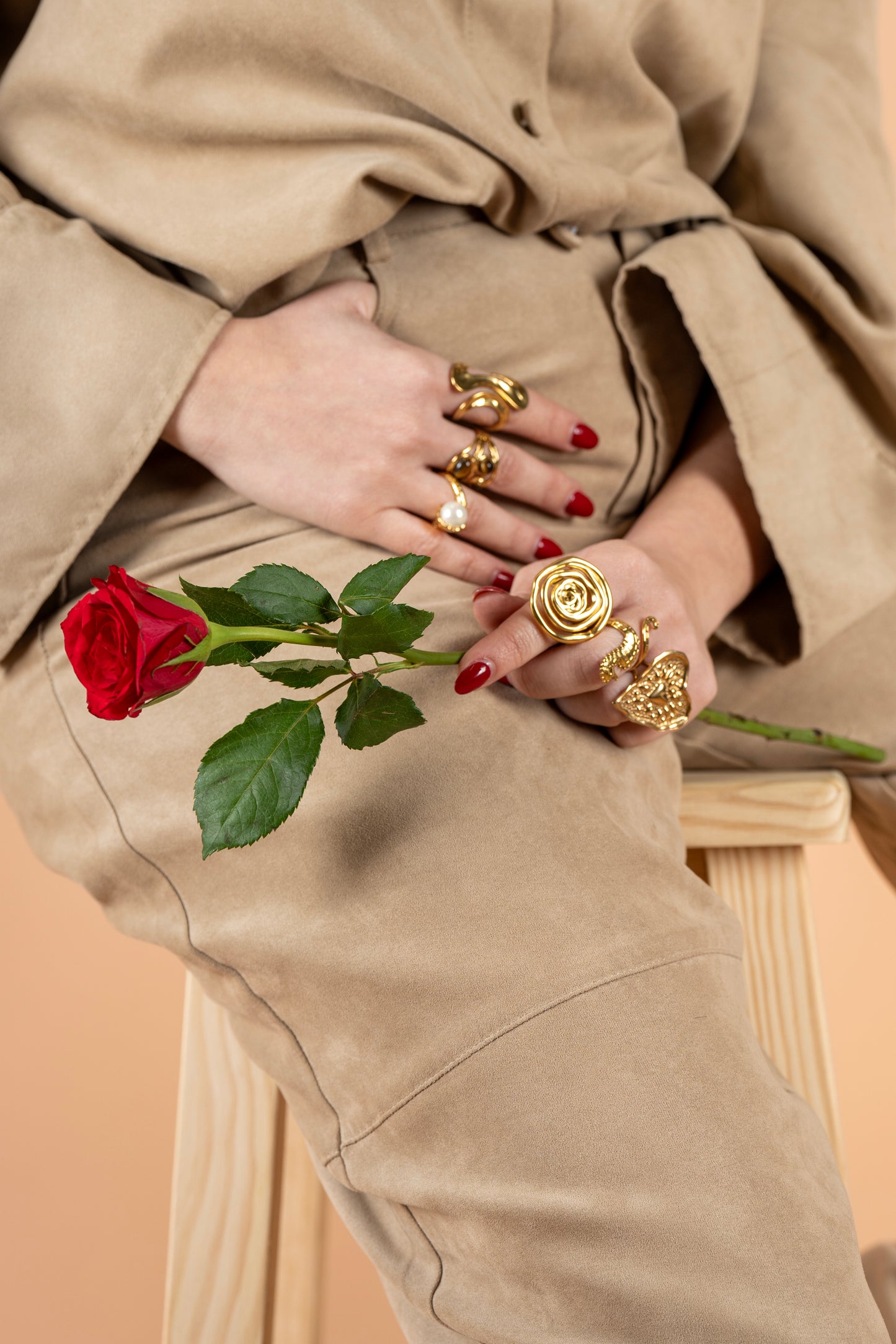 Casablanca Ring – Elegant, Waterproof and Hypoallergenic