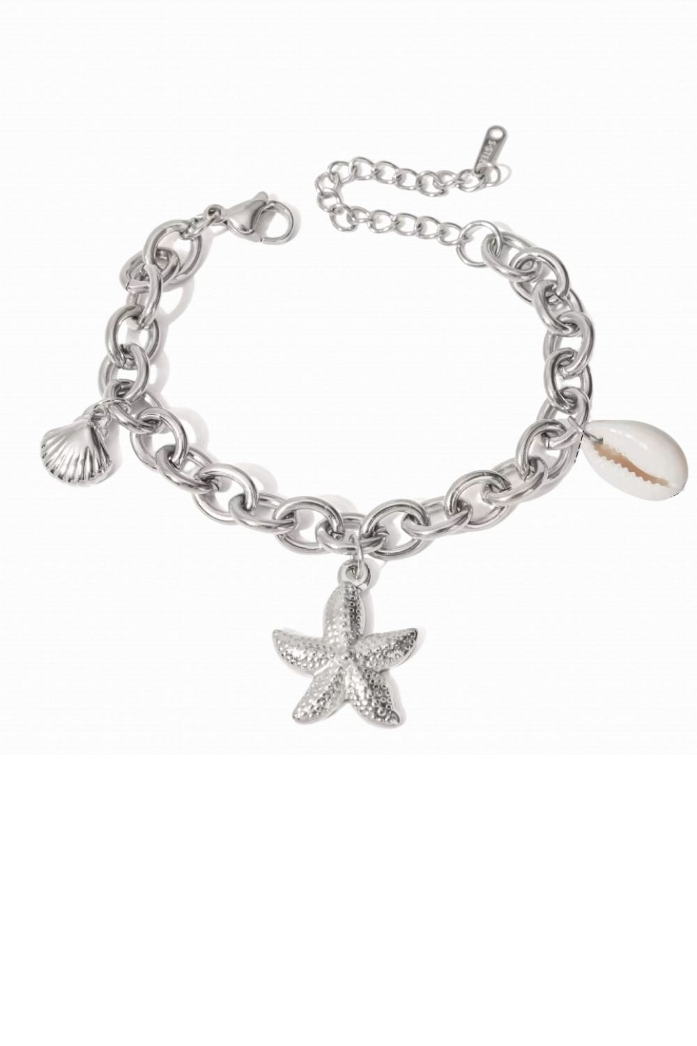 Brazalete Coral Plata